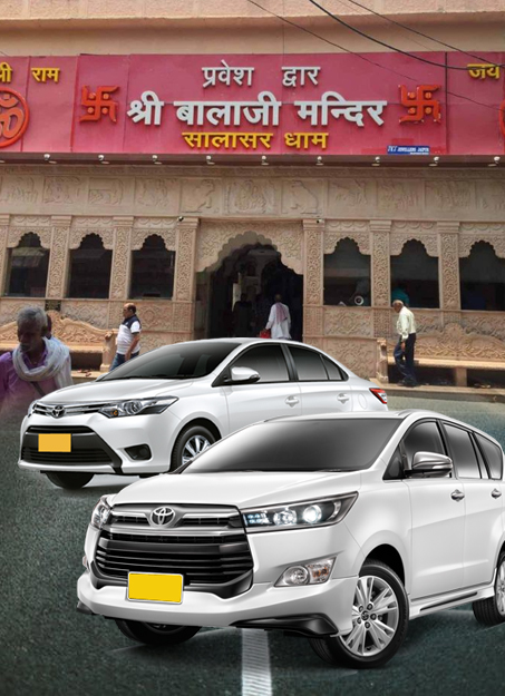 Jaipur to Salasar Balaji taxi 